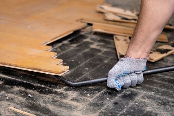 Hardwood Floor Removal