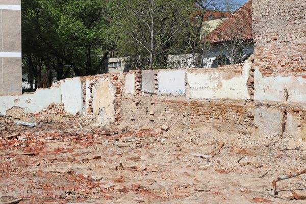 Brick Wall Demolition in Millsboro
